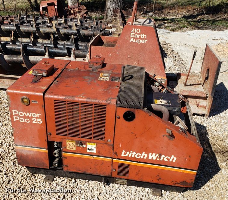 image for item EZ9111 Ditch Witch 210 earth auger