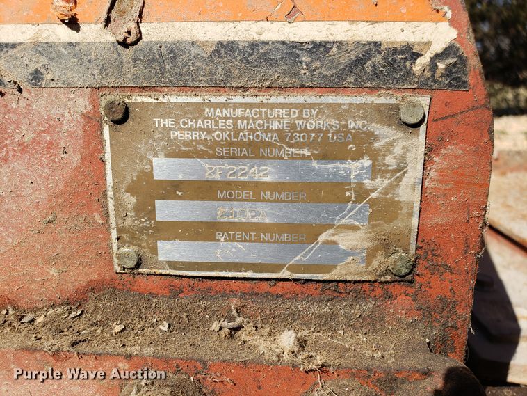 image for item EZ9111 Ditch Witch 210 earth auger