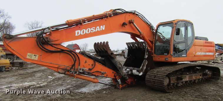 image for item FD9375 2008 Doosan DX255LC excavator