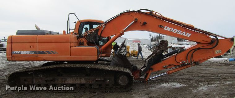 image for item FD9375 2008 Doosan DX255LC excavator