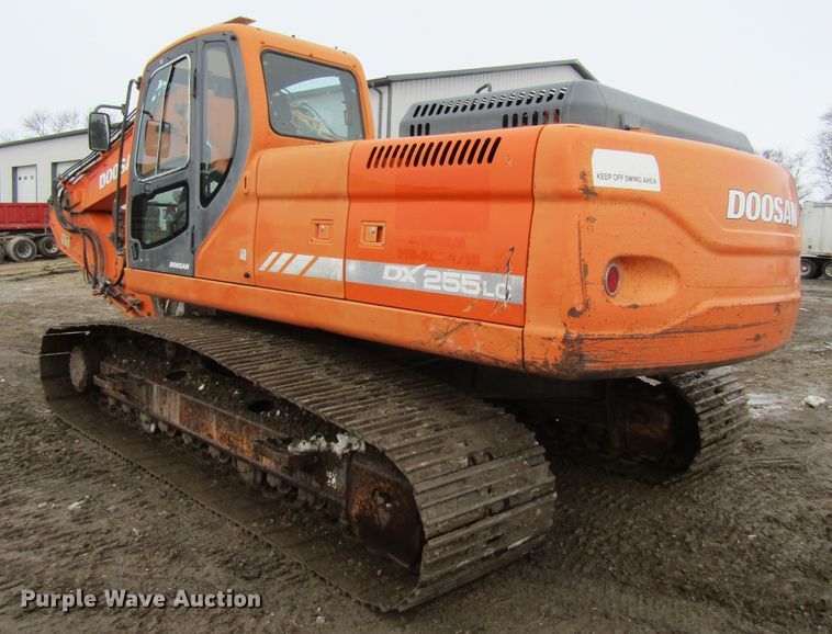 image for item FD9375 2008 Doosan DX255LC excavator