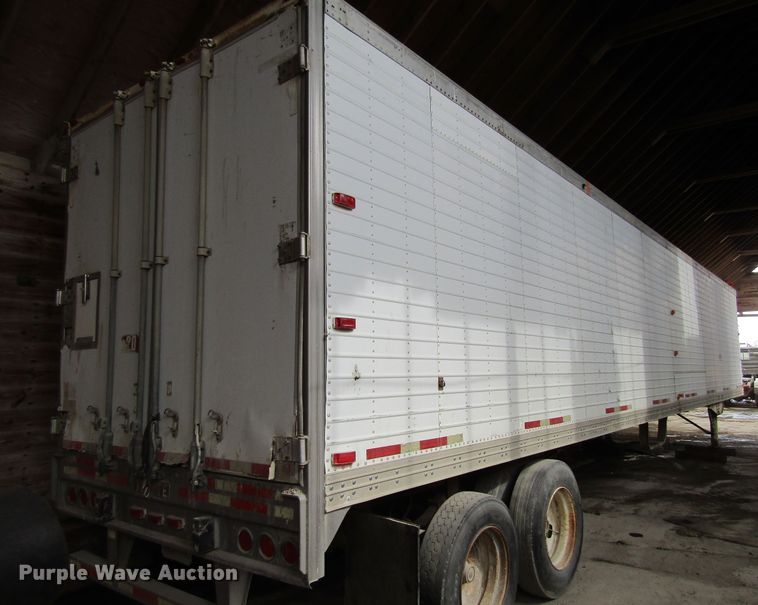 image for item FD9380 1995 Timpte live bottom trailer