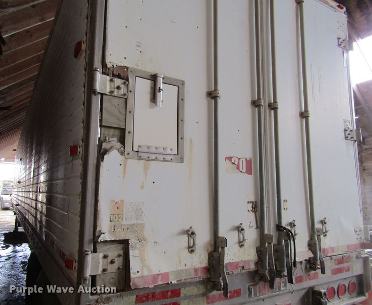 image for item FD9380 1995 Timpte live bottom trailer