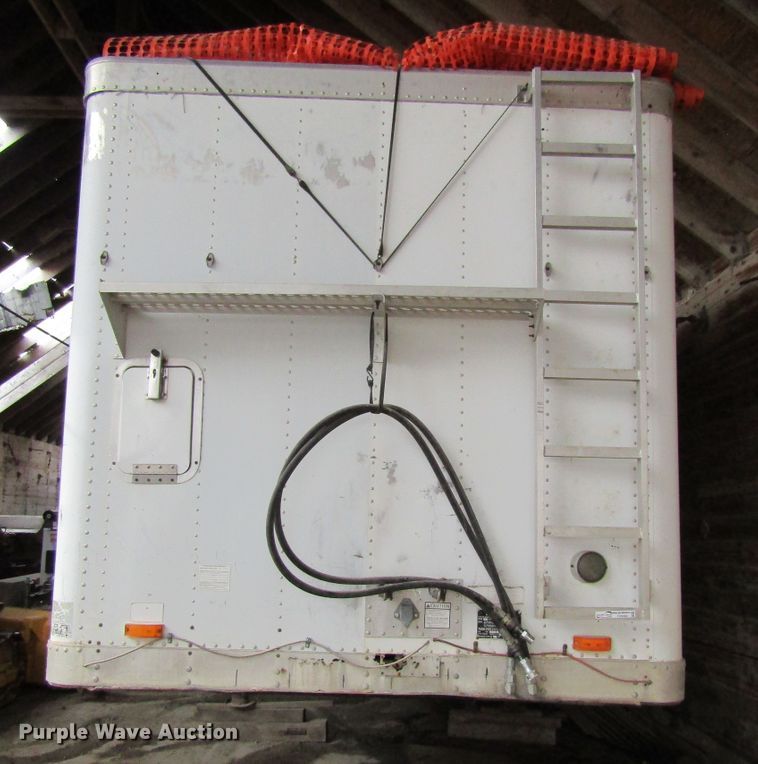 image for item FD9380 1995 Timpte live bottom trailer