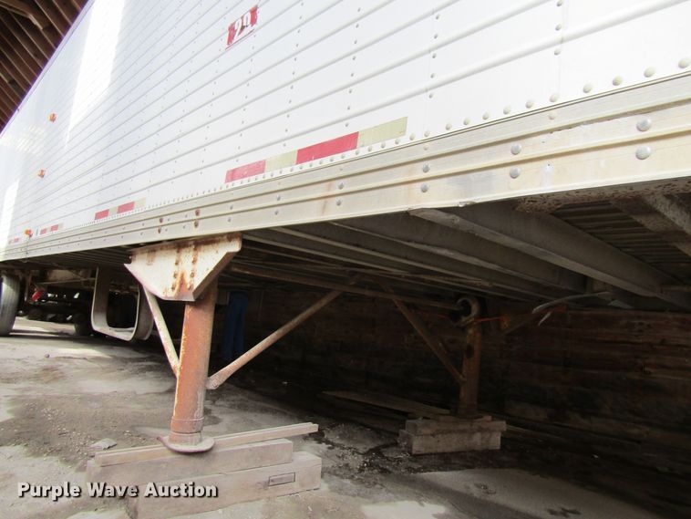 image for item FD9380 1995 Timpte live bottom trailer