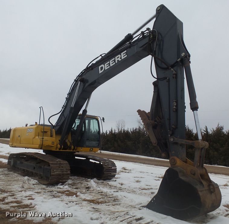 image for item FR9509 2007 John Deere 350D LC excavator