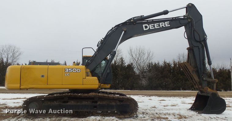 image for item FR9509 2007 John Deere 350D LC excavator