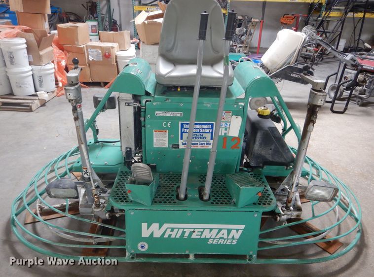 image for item FY9105 2013 Whiteman HHN34TVDTCSL5 power trowel