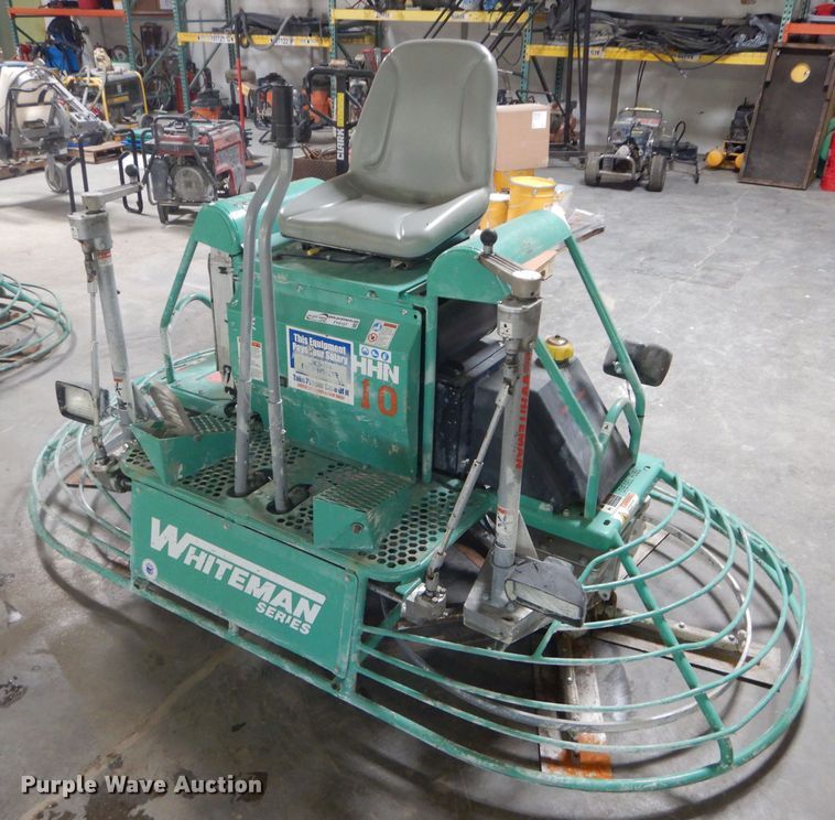 image for item FY9107 2013 Whiteman HHN34TVDTCSL5 power trowel