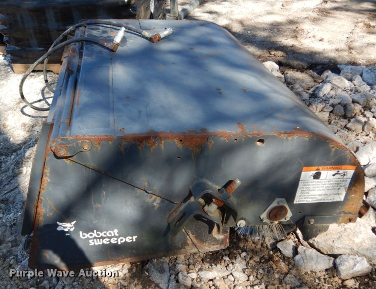 image for item GB9798 Bobcat skid steer sweeper