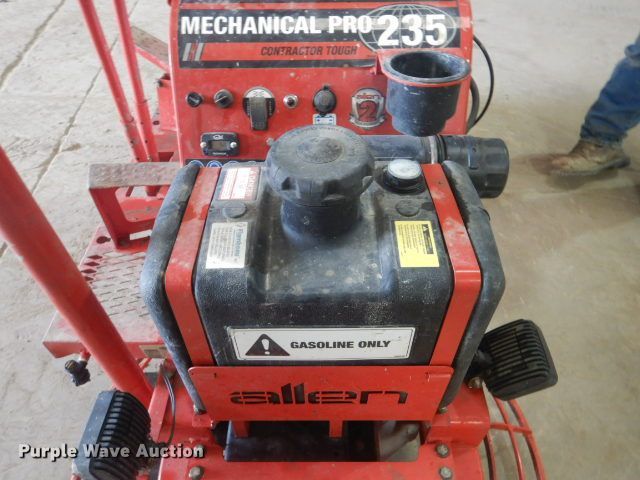 image for item GD9149 Allen Mechanical Pro 235 power trowel