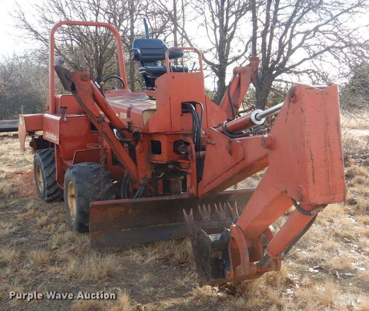 image for item GD9186 1994 Ditch Witch 5110 trencher