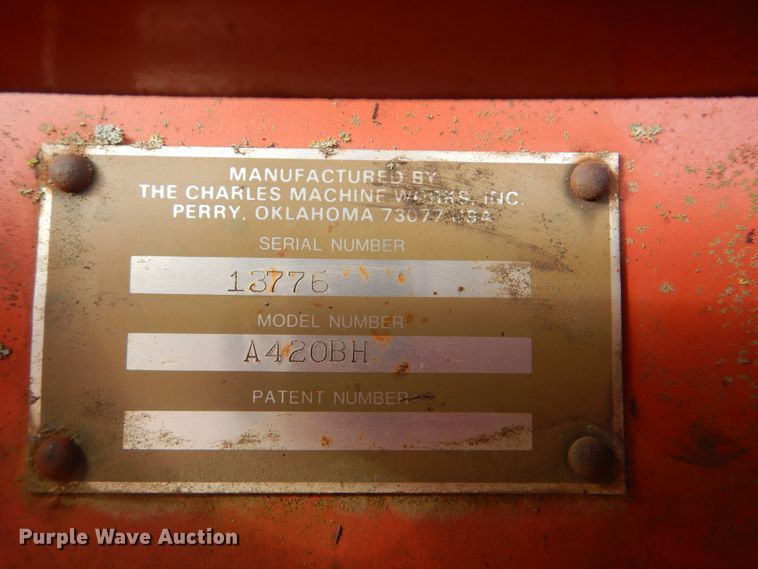 image for item GD9186 1994 Ditch Witch 5110 trencher