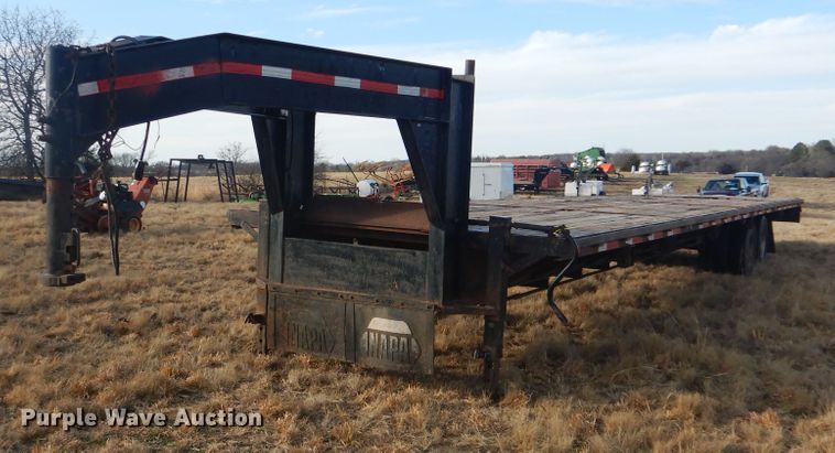 image for item GD9188 Shop built equipment trailer