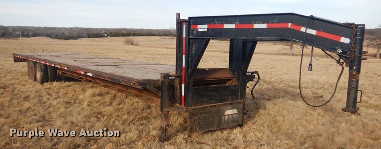 image for item GD9188 Shop built equipment trailer