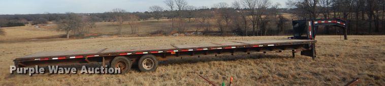 image for item GD9188 Shop built equipment trailer