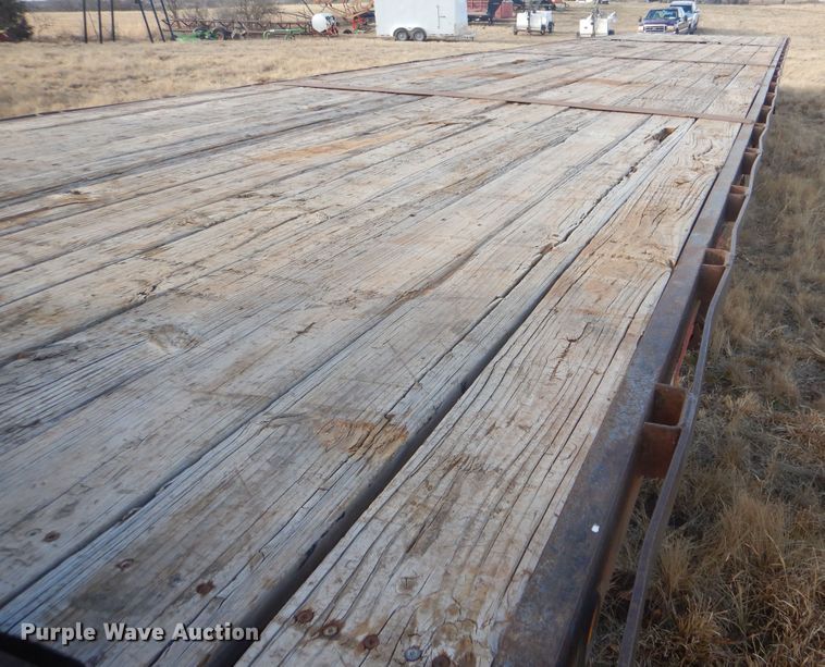 image for item GD9188 Shop built equipment trailer