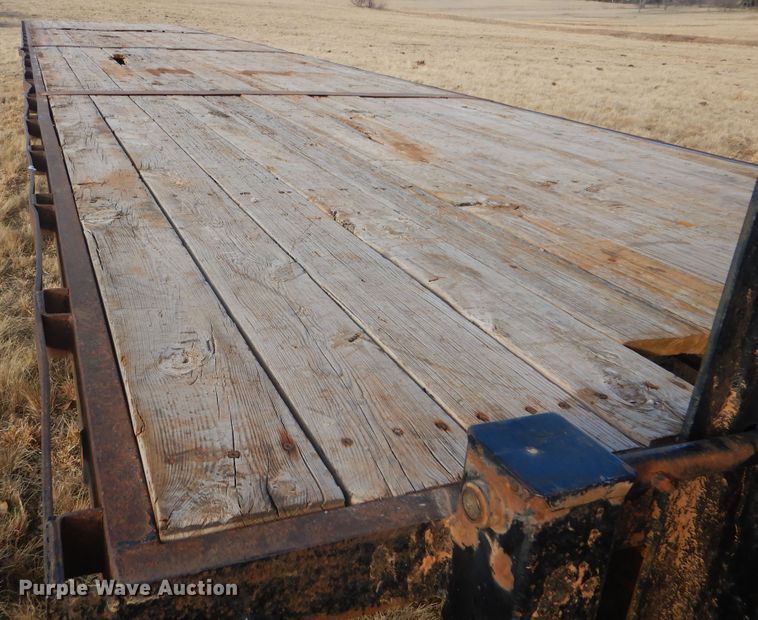 image for item GD9188 Shop built equipment trailer