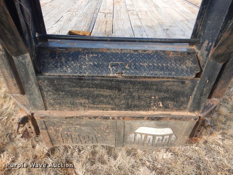 image for item GD9188 Shop built equipment trailer