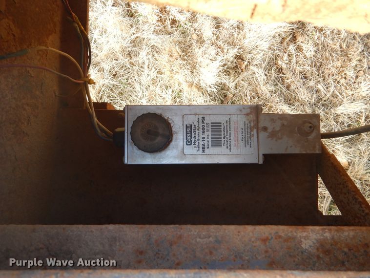 image for item GD9188 Shop built equipment trailer