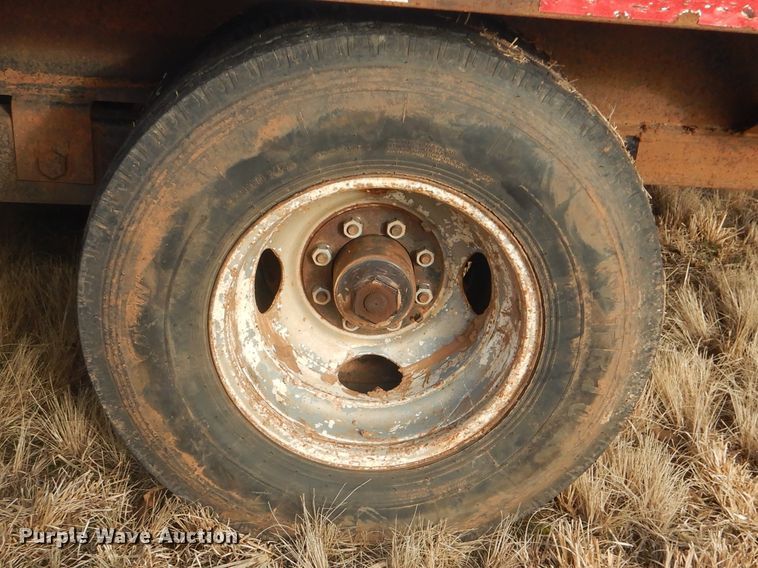 image for item GD9188 Shop built equipment trailer