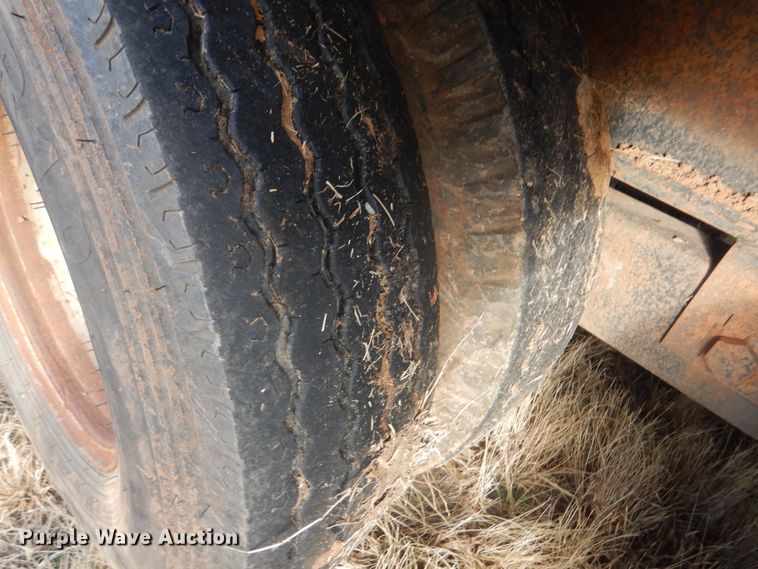 image for item GD9188 Shop built equipment trailer