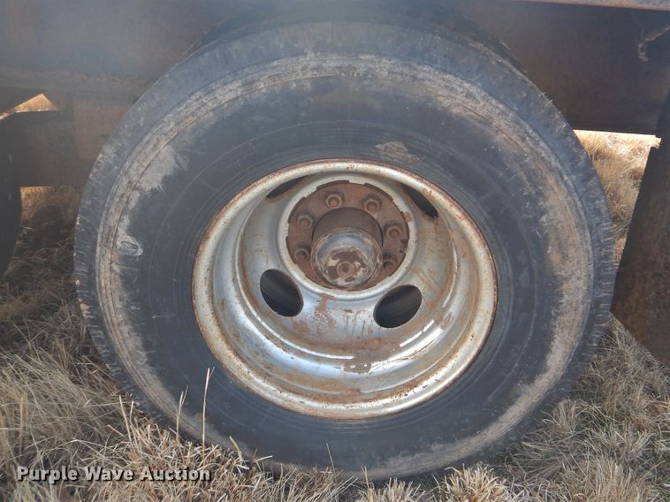 image for item GD9188 Shop built equipment trailer