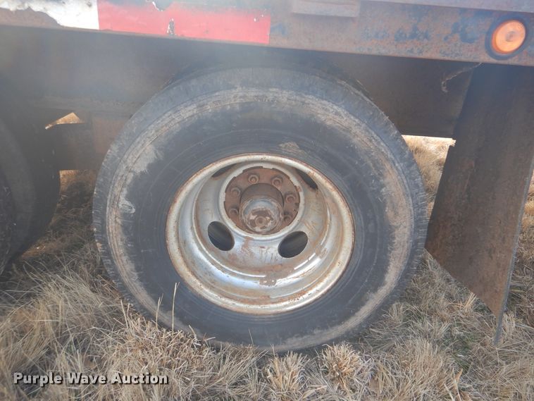 image for item GD9188 Shop built equipment trailer