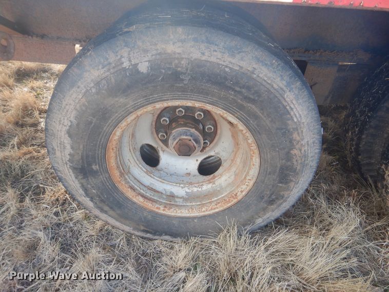 image for item GD9188 Shop built equipment trailer