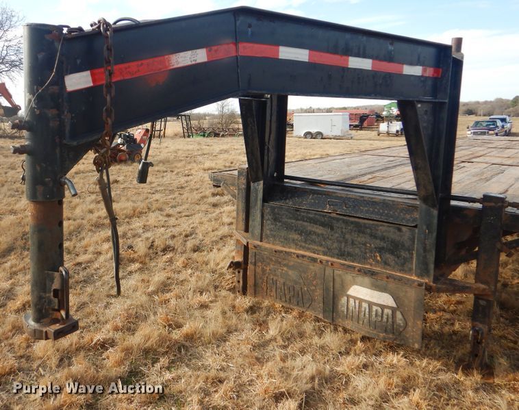 image for item GD9188 Shop built equipment trailer