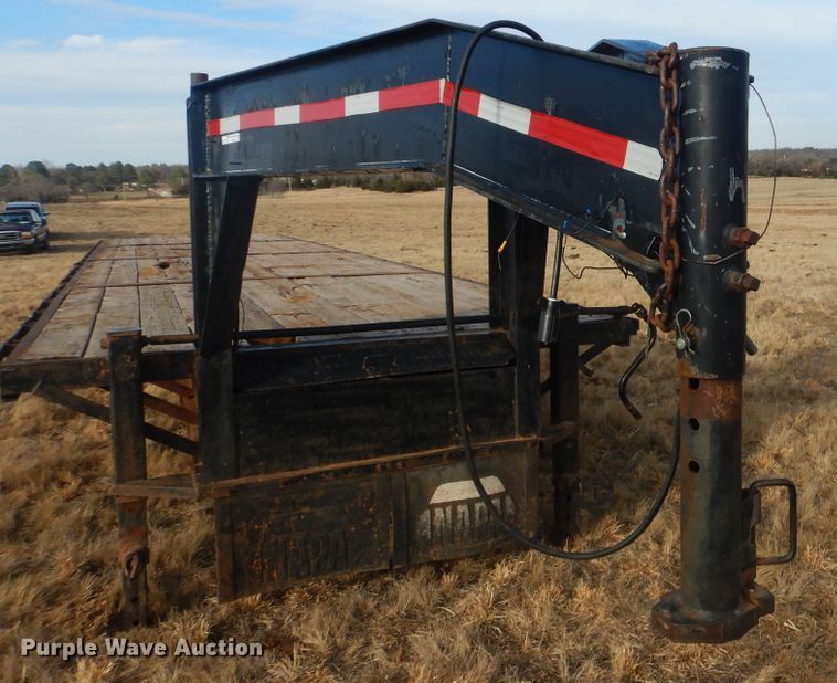 image for item GD9188 Shop built equipment trailer