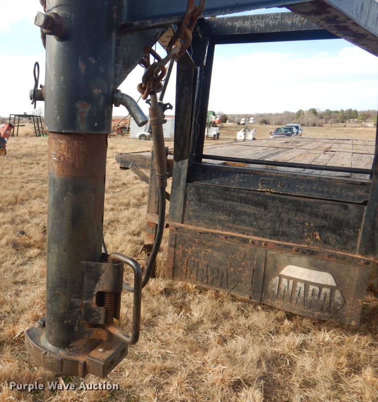 image for item GD9188 Shop built equipment trailer