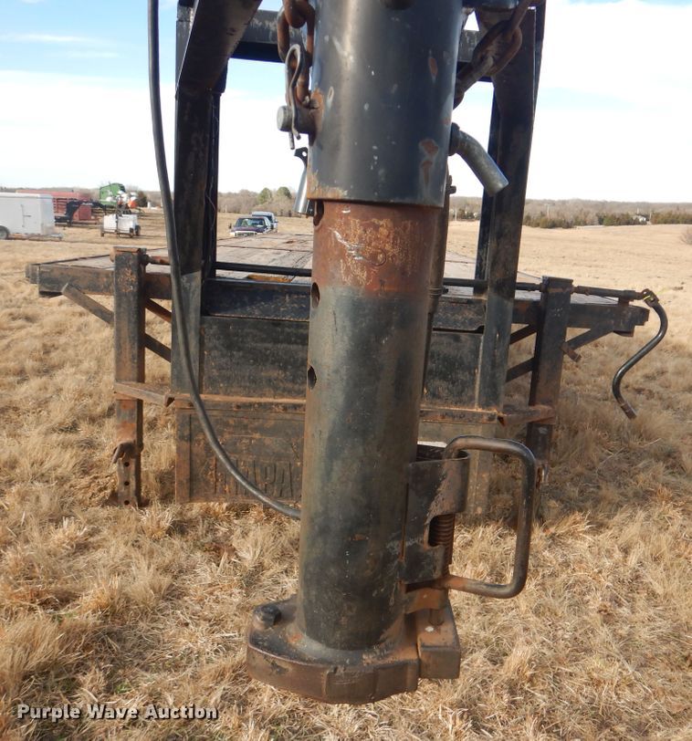 image for item GD9188 Shop built equipment trailer