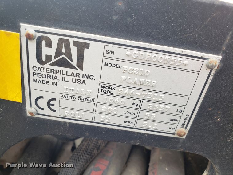 image for item GO9258 Caterpillar PC210 cold planer