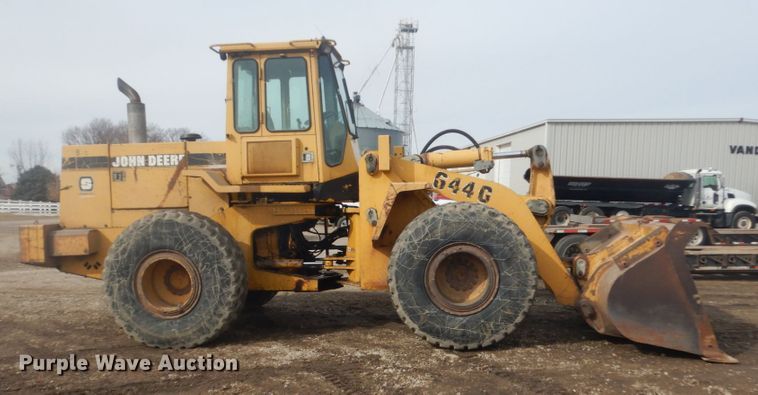 image for item GW9490 1996 John Deere 644G wheel loader