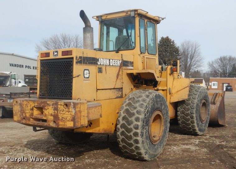 image for item GW9490 1996 John Deere 644G wheel loader