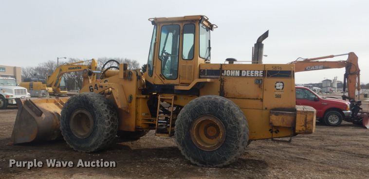 image for item GW9490 1996 John Deere 644G wheel loader