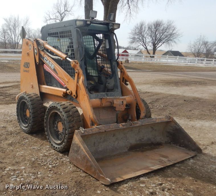 image for item GW9494 2011 Case 450  skid steer loader