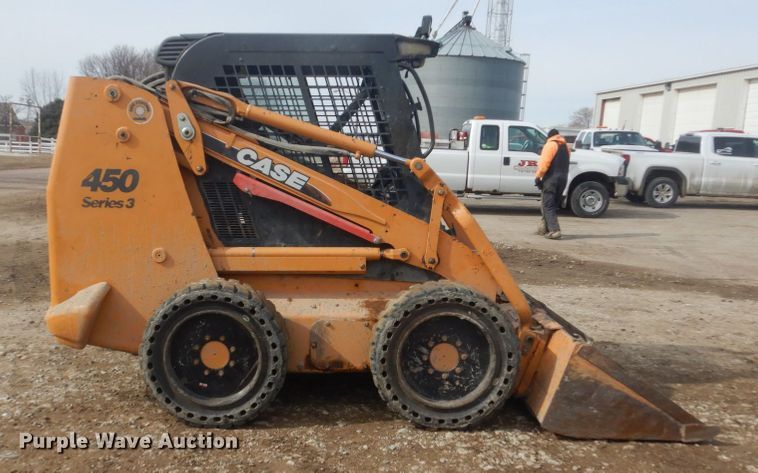 image for item GW9494 2011 Case 450  skid steer loader