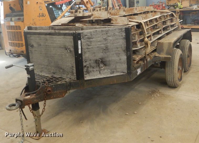 image for item GW9498 1987 concrete form trailer
