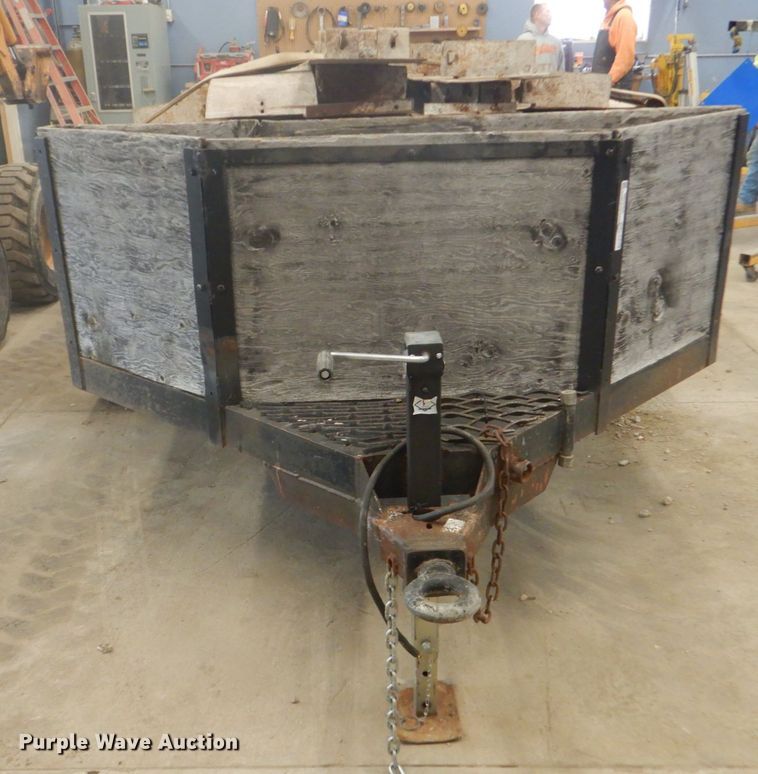 image for item GW9498 1987 concrete form trailer