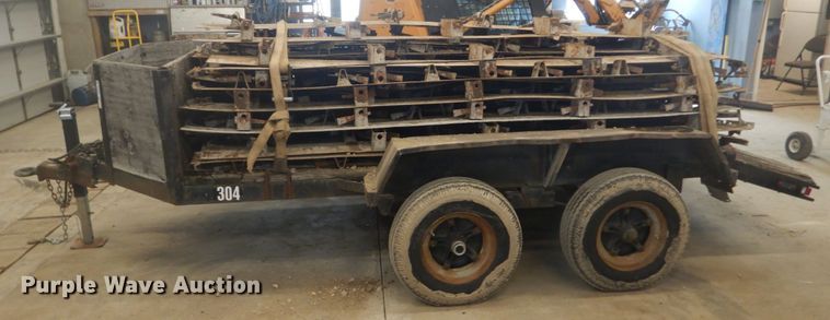 image for item GW9498 1987 concrete form trailer
