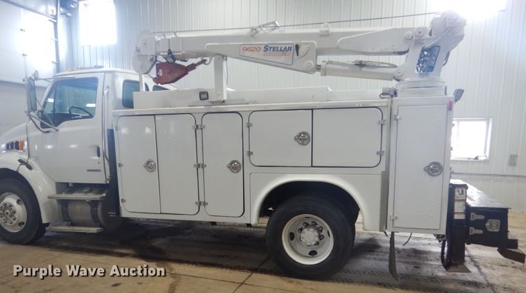 image for item GW9512 2007 Sterling Acterra service truck with crane