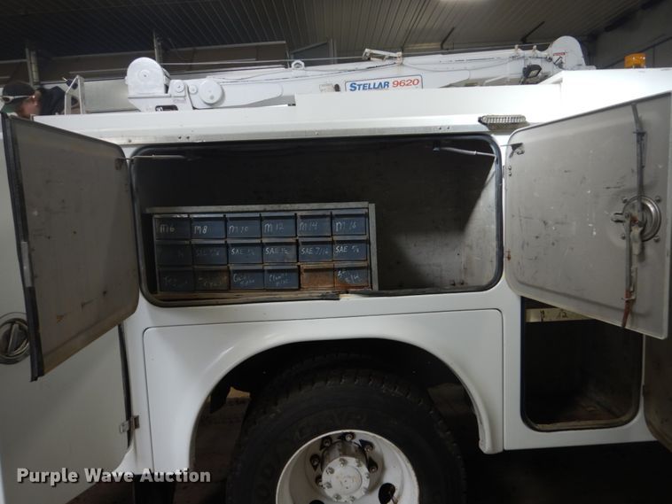 image for item GW9512 2007 Sterling Acterra service truck with crane