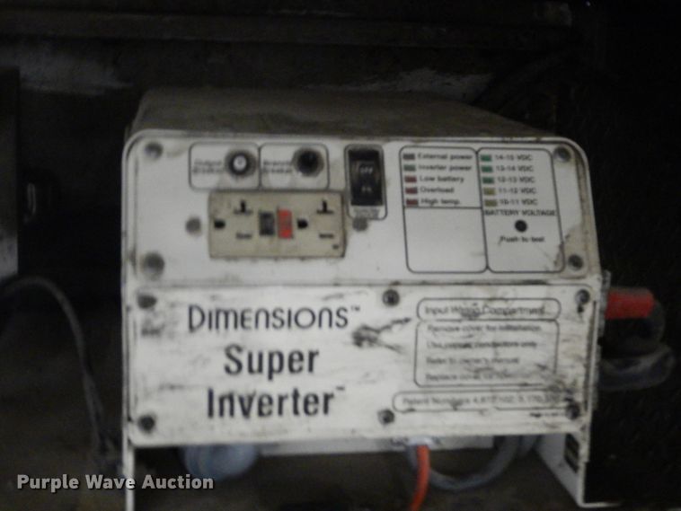 image for item GW9512 2007 Sterling Acterra service truck with crane