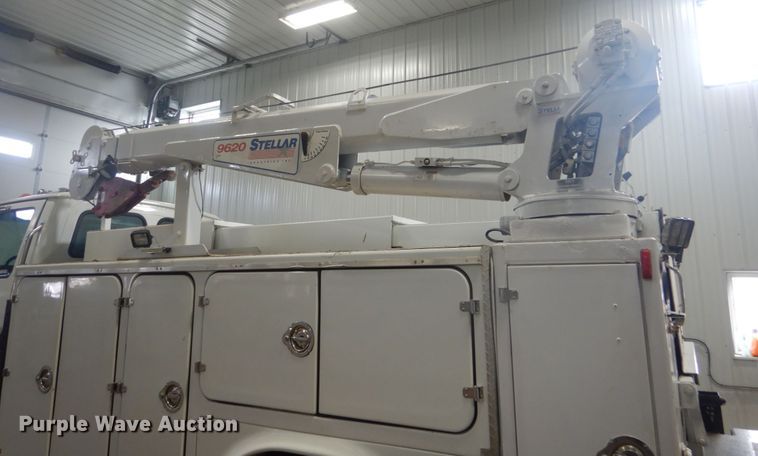 image for item GW9512 2007 Sterling Acterra service truck with crane