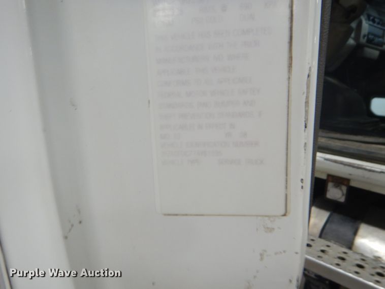 image for item GW9512 2007 Sterling Acterra service truck with crane