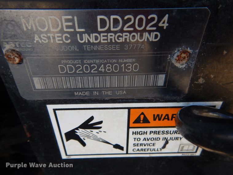 image for item GW9558 Astec DD-2024 directional boring unit