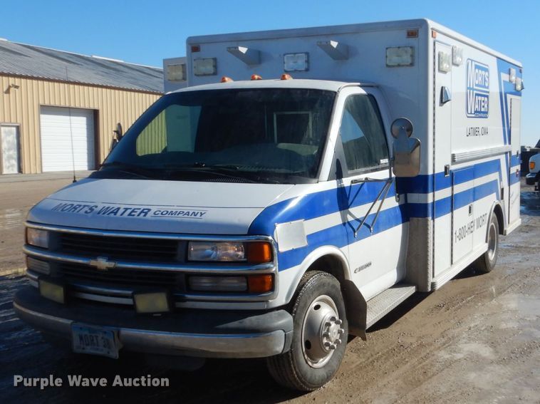 image for item GW9559 1997 Chevrolet Express 3500 ambulance