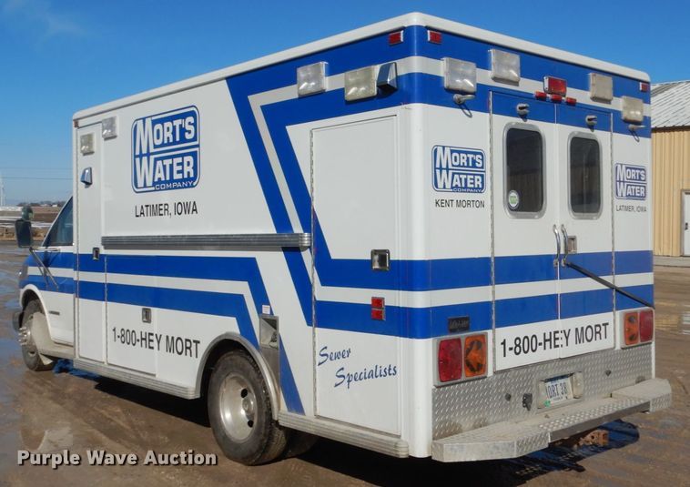 image for item GW9559 1997 Chevrolet Express 3500 ambulance